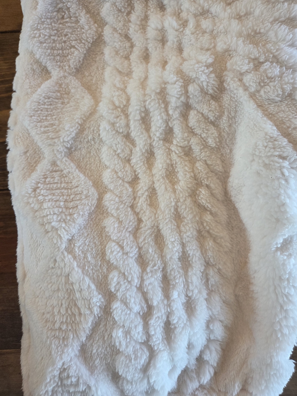 Cali 1850 Cozy White Sherpa Zip Jacket - New With Tag - Picture 3 of 3